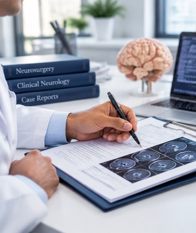 Clinical Studies & Neurosurgical Literature - Dr. Prashank Goel